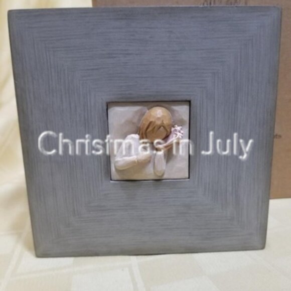 Willow Tree Thinking of You Memory Box Conk Shell #26634 - Picture 2 of 3